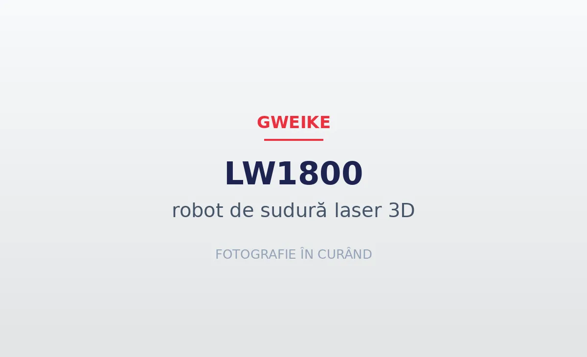 GWEIKE LW1800 — robot de sudură laser 3D